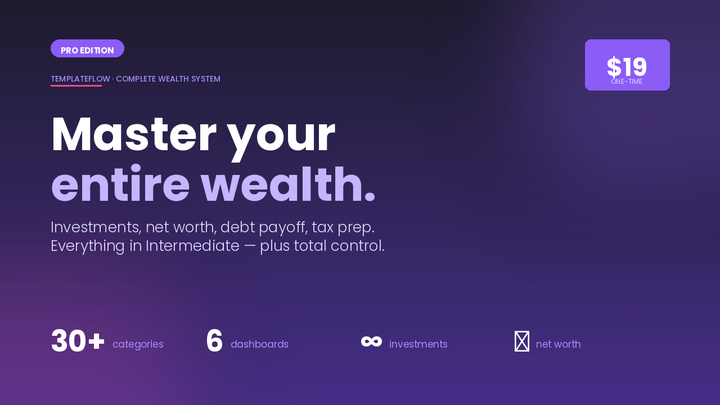 Finance Tracker Pro edition